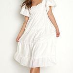 Show Me Your Mumu NWOT  Odette Midi Dress White S Photo 1