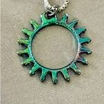 Urban Outfitters Double sided sunburst necklace  Photo 2
