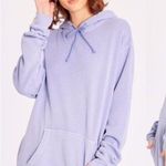 Wildfox Women's Lavender Velour Plush Long Sleeve Lounge Dress S/M Photo 6