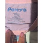 Ponyo XL Women's Lavender Pink Color Block Graphic T Photo 1