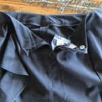 Adrienne Vittadini Women's Single Front Ruffle Gray Skirt Sz 12 Photo 7