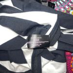 TRICKZ N TREATZ Black White Stripe Off Shoulder Crop Top Shirt Womens L Size L Photo 3