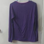 Champion  Vapor Purple Crewneck Long Sleeve T-Shirt L Activewear Athleisure Photo 5