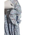 Entro Womens Top Blouse Plus Size 2X Ruffle Tiered Babydoll Fit Ditzy Floral Photo 2