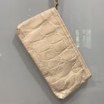 Brahmin  Women’s White Crocodile Print Clutch Wristlet Bag Zipper Photo 4