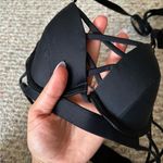 Abercrombie & Fitch Padded Push-up Lace Front Strappy Swim Bikini Top- Size 34A Photo 5