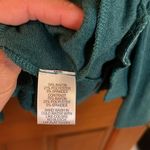 Gibson  shawl collar Teal Open Front Cardigan Sweater medium Photo 3