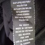 Ronni Nicole Black Stretch Velvet Midi Dress Photo 8