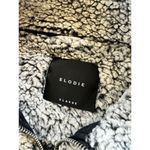 Elodie Gray Faux Fur Sherpa Fluffy 1/4 Zip Pullover High Neck Sweater Women's XL Photo 2