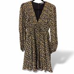 The Kooples  Camo Flowers Ruffled Mini Dress nwot Photo 5