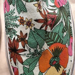 Vans  Floral slide on sneakers size 8 Photo 2