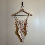 For Love & Lemons Love & Lemons Devon one-piece swimsuit in a retro floral print Photo 4