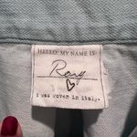 Frank & Eileen Rory Maxi Shirtdress Classic Blue Tattered Wash 100% Cotton Small Photo 4