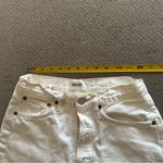 AGOLDE  Women's White Denim Shorts 24 Photo 2