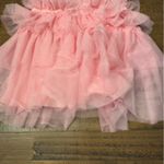 Lulus  Special Poise Pink Tulle Pleated Sleeveless Tiered Mini Dress‎ Photo 5