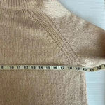 Bardot Belle Sleeve Turtleneck Fluffy Knit Sweater Blush Pink Size 10 Cozy Tunic Photo 4