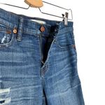 Madewell 9” High Riser Skinny Skinny Distressed Jeans Photo 3
