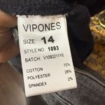 Vipones Bell Bottom Jeans High Waisted Bootcut Stretchy Denim Washed Black 14 Photo 4