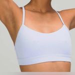 Lululemon Flow Y Bra Blue Linen Size 10 Photo 4