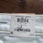 I.N.C. International Concepts Mid Rise Straight Jeans White Women’s size 31 NWT Photo 2