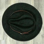 Unisex Straw Panama Hat Wide Brim Fedora Women’s Men’s Sun Black/Brown One Size Black Photo 1