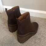 Zodiac Julie Brown Leather Bootie Size 7M Photo 2