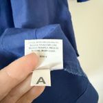 Eileen Fisher Linen Blend Shirt Dress in Royal Blue - Size XS Photo 6