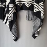 Banana Republic  sz S aztec cream‎ black southwest Shrug Photo 9