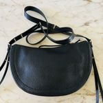 Michael Kors Camden Solid Black Leather Small Messenger Crossbody Bag Photo 4