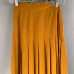 ASOS  Yellow Pleated Maxi Skirt Photo 5