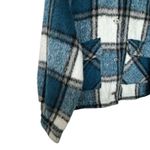 ZARA Plaid Soft Cropped Jacket Shacket Classic M Photo 5