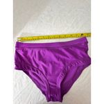 Jordan Emme  Purple Swimsuit Bikini Set High Waist Racerback Size S‎ Photo 6