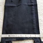 Free People  Maggie Mid-Rise Straight-Leg Jeans in Washed Black 100% Cotton Sz 26 Photo 10