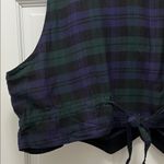 Velvet Black Vest with Holiday Gingerbread House Design Photo 15