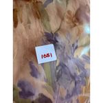 Scarlett Floral Midi Dress Sleeveless Vintage Pastel Peach Purple Photo 6