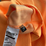 Gymshark Seamless Ribbed Side Leggings Neon Orange Size Small Photo 9