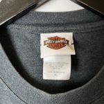 Harley Davidson  Route US 50 Muscle Shirt Vintage Y2K Large L Gray Tank Top Photo 13