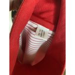 Adidas  Womens Quarter Zip Pullover Sz M Climalite‎ 2-Tone Red Atlanta Hawks NBA Photo 6