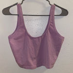 Free people movement size medium light purple crop top Photo 0