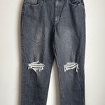 Universal Threads Universal Thread Women Distressed Straight Fit Jeans Washed Grey Sz 32R Photo 4