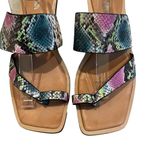 Franco Sarto Sarto by Ediana Sandal Orchid Snake Leather, Sz 8 Photo 5
