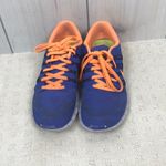 Nike 🔴 Free Run 5.0 Blue & Orange Sneakers | Women’s Size 8 | Lightweight Photo 1