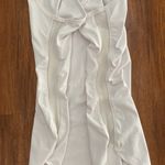 Fabletics White Tank Top Racerback Mesh Shirt Size XS Stretch Active Like New Photo 6