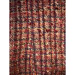 Orvis Red Tweed Jacket Womens Size XL  Blazer Car Coat Silk Blend Button Front Photo 1