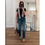 MOTHER The Tripper Ankle in Wash Healing Jar Size US 26 Blue Photo 1