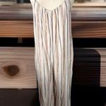 Prómesa EUC Promesa Multicolored Striped Jumpsuit Sleeveless Spaghetti Strap Size Large Photo 0