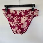 Adore Me Felice Maroon Pink Floral Top Bottom NWOT Photo 6