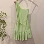 BCBGeneration  Melon Green One Shoulder Mini Dress Size 2 NWT Photo 1