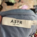 ASTR  Strapless Light wash denim Dress Photo 4