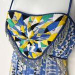 RANNA GILL ANTHROPOLOGIE Boho Maxi Dress Womens Small Petite Sunburst Beaded Size undefined Photo 4